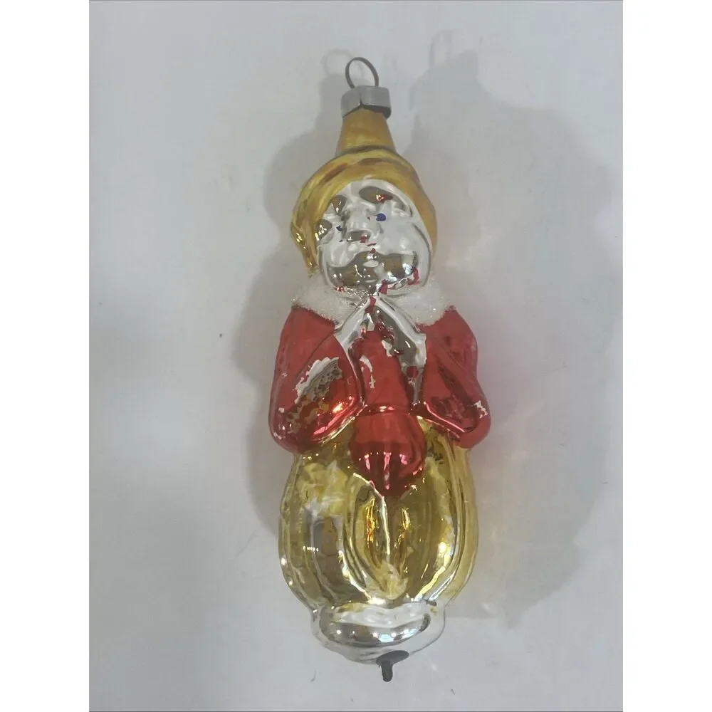 Vintage Inge-Glas‎ Christmas Ornament Genie W/ Original Box